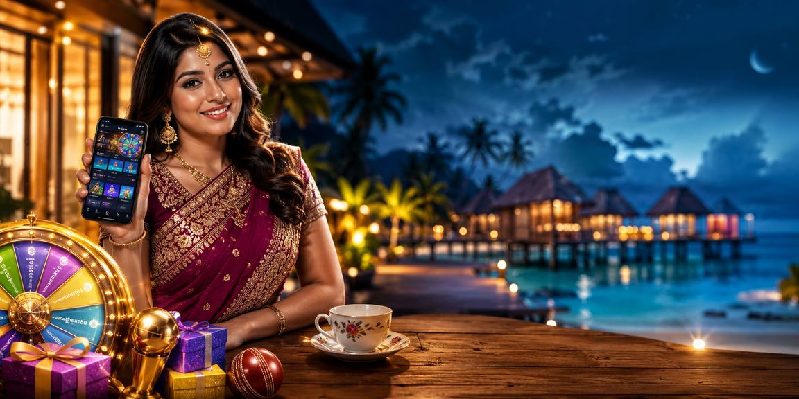 সেন্ট মার্টিনে সমুদ্রের পাশে মোবাইলে ক্রিকেট বেটিং করছেন একজন ব্যবহারকারী